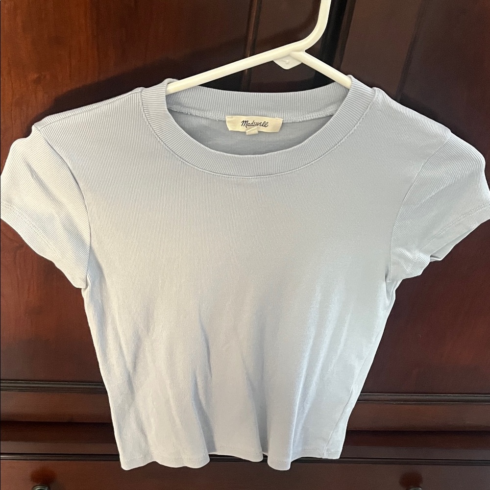 Madewell Soft Blue Short Sleeve Tee